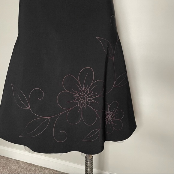 Rampage black halter dress size 3 - Picture 3 of 8